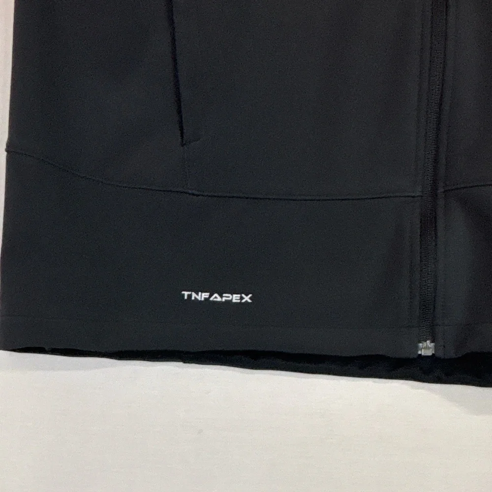 The North Face TNF Apex Softshell Vest Gray Full Zip Men’s XXL